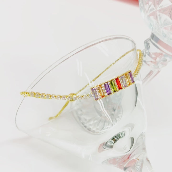 Color Princess Shaped Cutting Bracelet