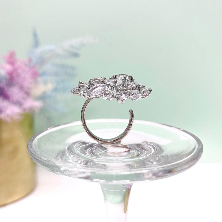 Heart Design Open Ring