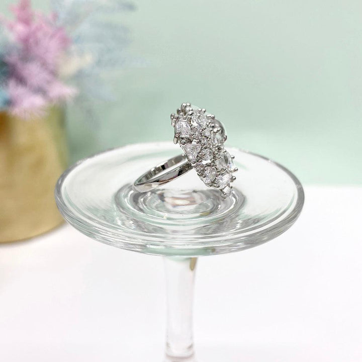 Heart Design Open Ring