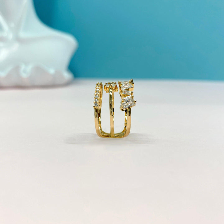 تصميم القوس شبه المنحرف متعدد الطبقات قطع حلقة مفتوحة