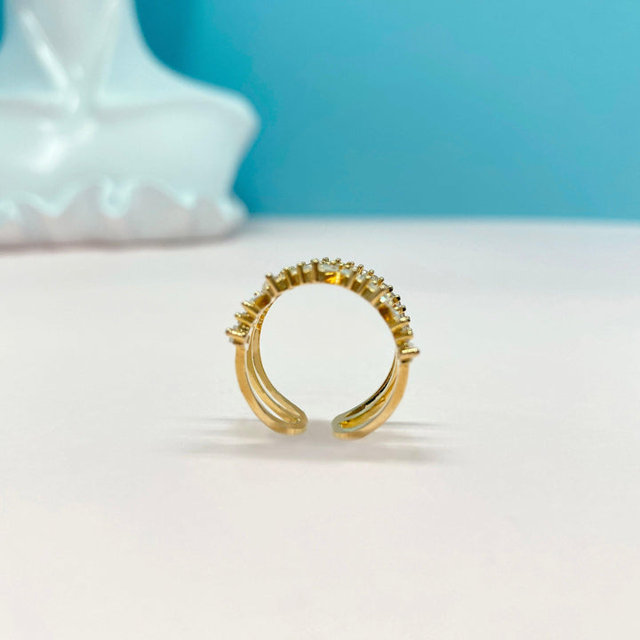 تصميم القوس شبه المنحرف متعدد الطبقات قطع حلقة مفتوحة