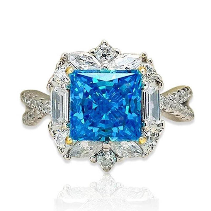 Shiny Cut Sterling Silver Ring