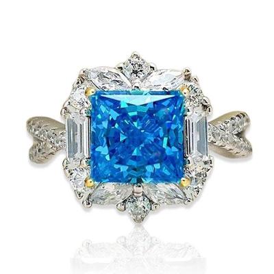 Shiny Cut Sterling Silver Ring