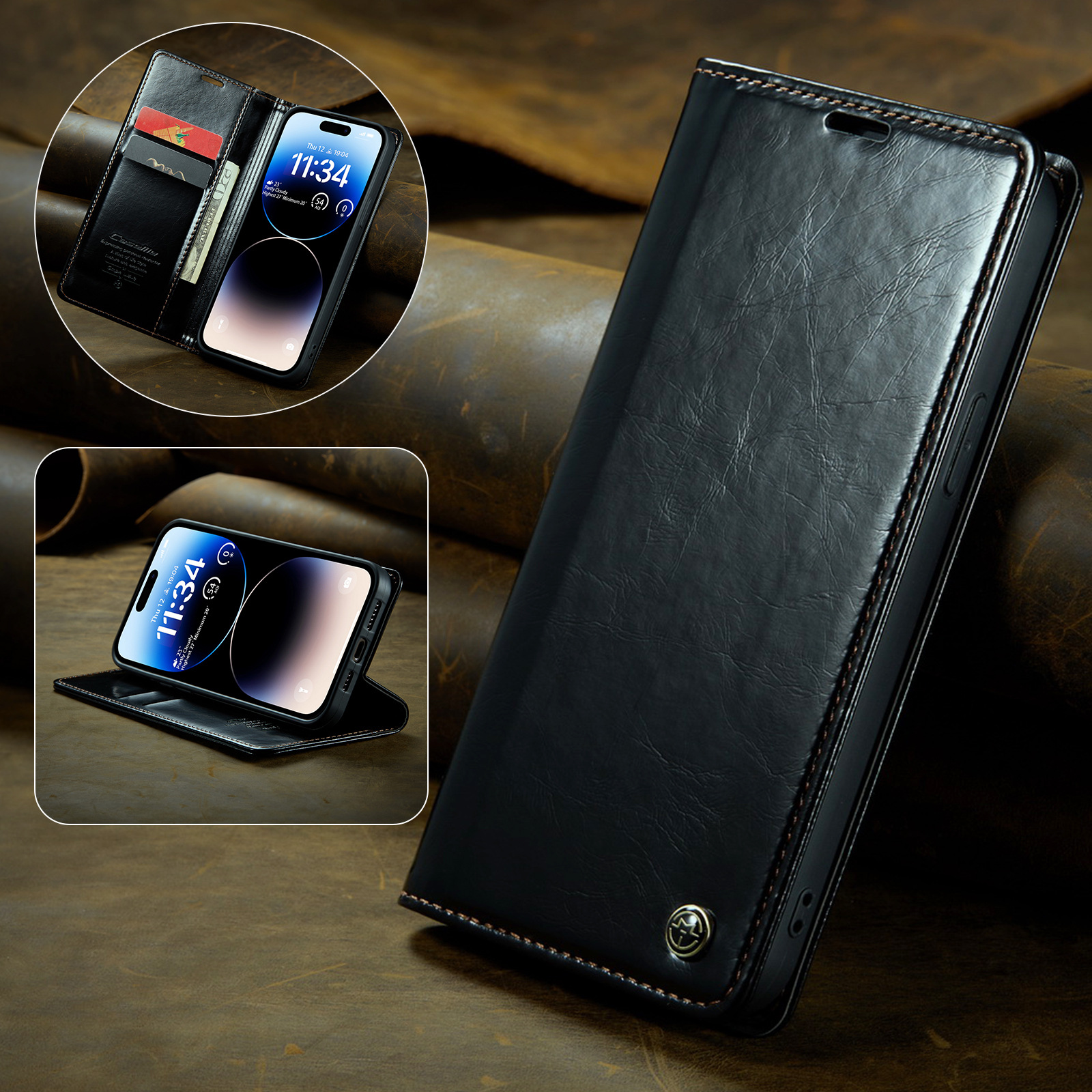 Premium Leather 14/13 Series Phone Case