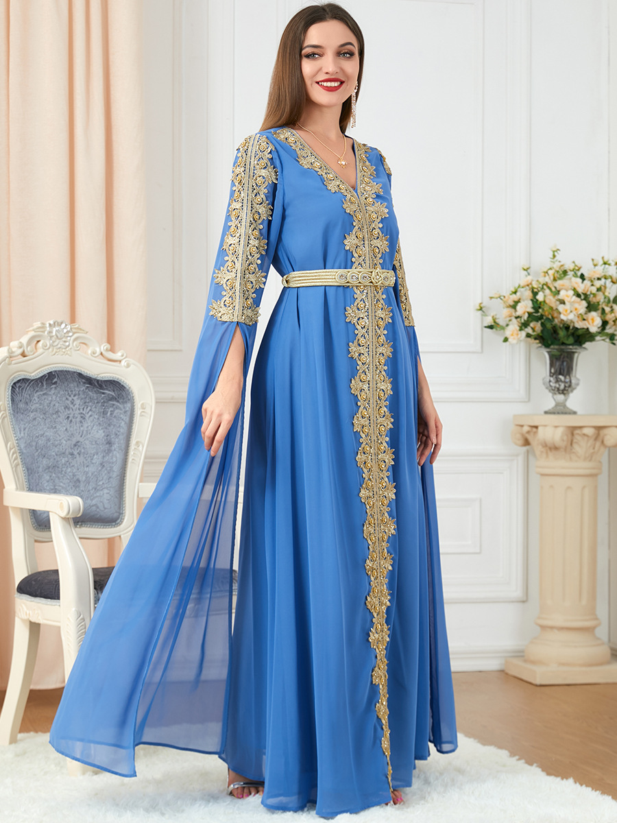 2023 New Fashion Tulle Slimming Arabian Dress