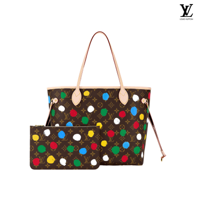Louis Vuitton LV x YK Neverfull MM Handbags
