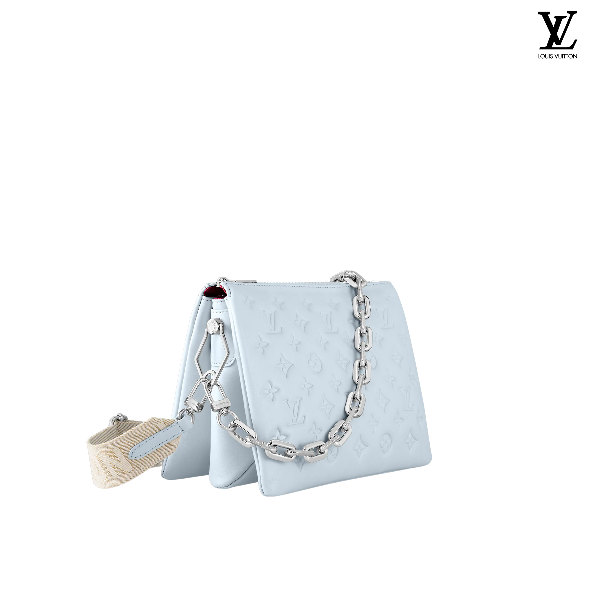 Louis Vuitton Coussin PM Blue Glacier handbags