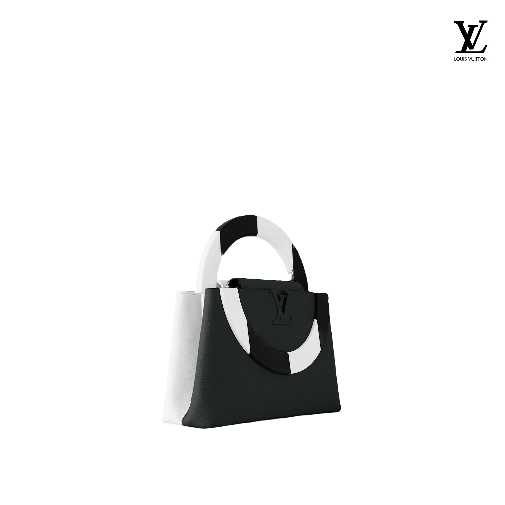 Louis Vuitton Capucines MM Black handbags