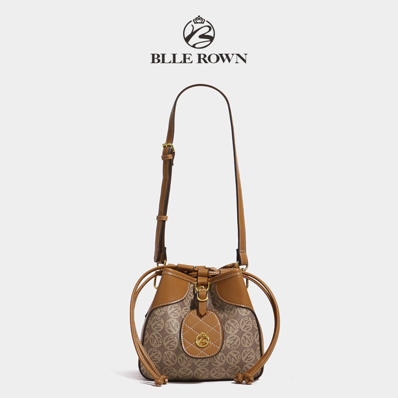 Chic Drawstring Bucket Bag
