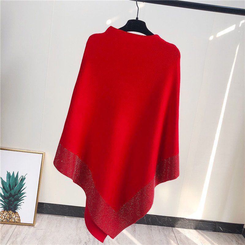 Shiny Women's Fashion Shawl