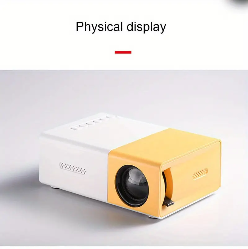 yg300 us home hd mini projector with hdmi usb and sd memory home theater enhances your movie tv and game experience suitable for outdoor camping drive projectors in home theaters details 5