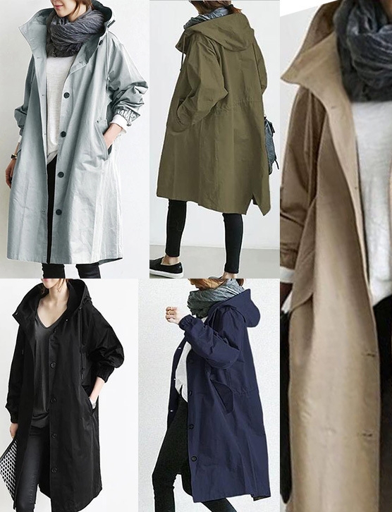 Autumn Casual Trench Coat
