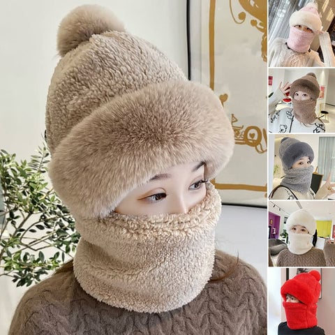 ❄Winter Promotion 50% off❄Women's Cycling Windproof Scarf Hat