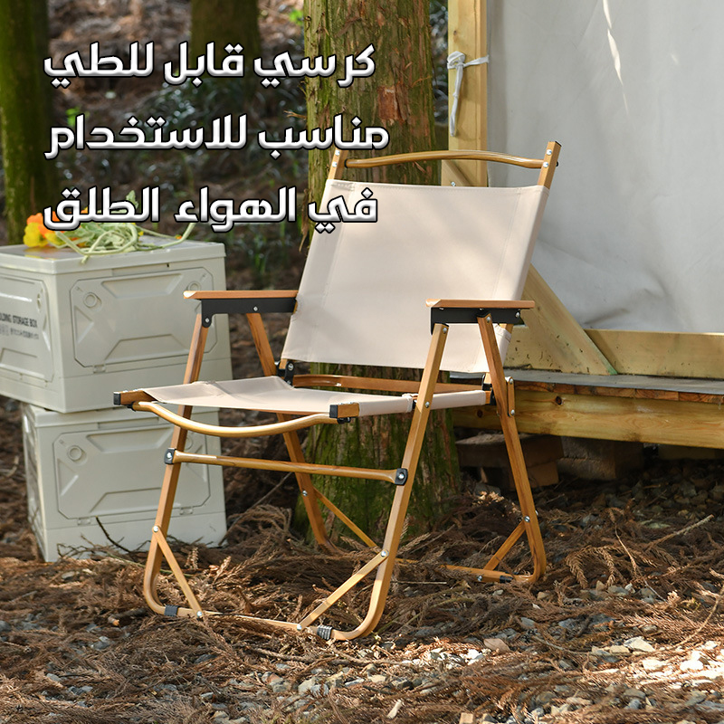 Outdoor portable folding chair