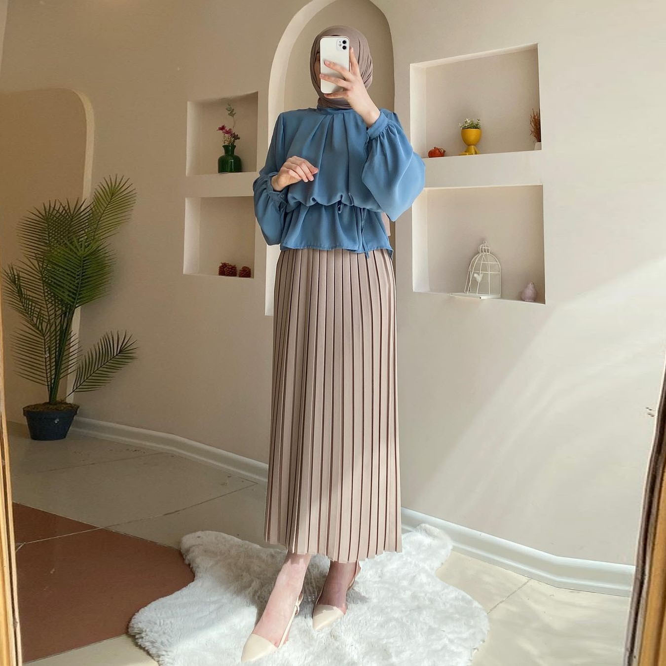 Fashion long sleeve shirt skirt suit