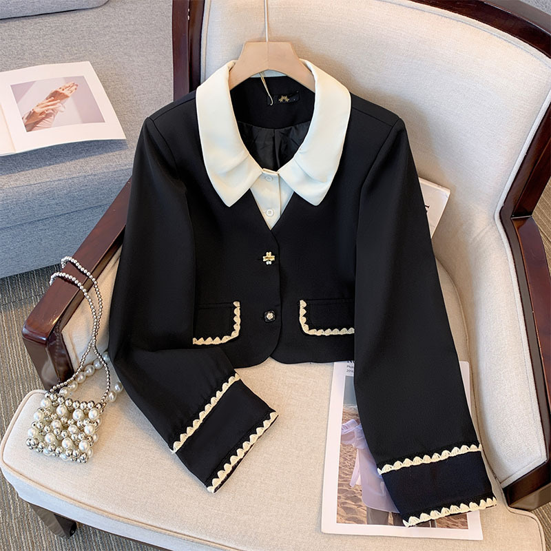 Suit Jacket + Skirt Two-Piece Set