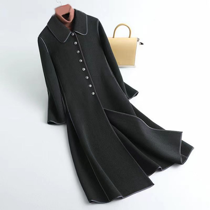 Elegant Autumn&Winter Fashion Long Coat