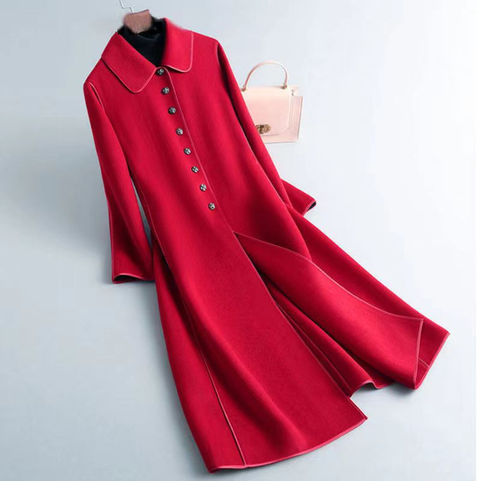 Elegant Autumn&Winter Fashion Long Coat