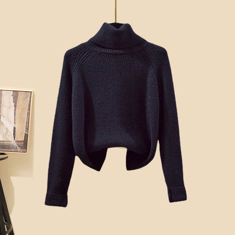 Black Turtleneck Sweater