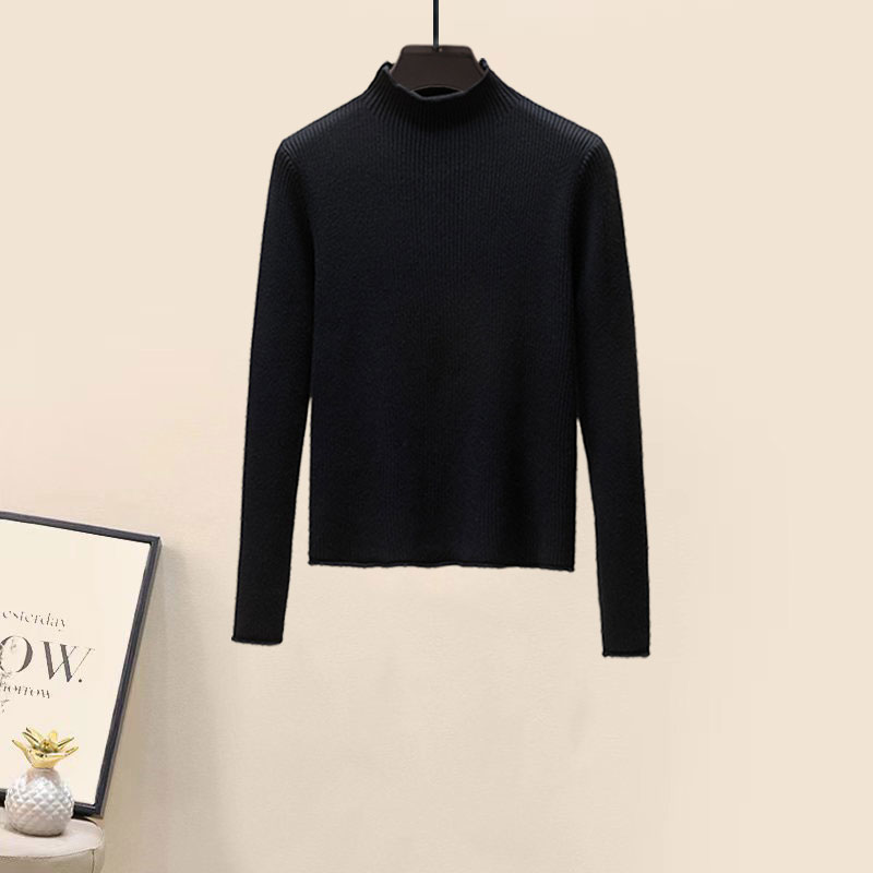 【top】Fleece thickened bottoming shirt