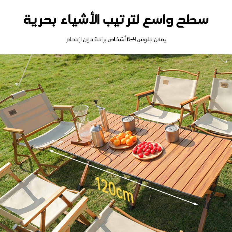 Carbon Steel Camping Folding Table