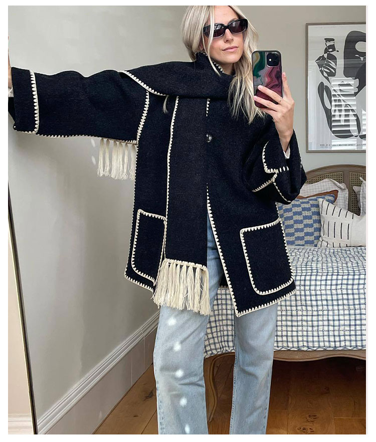 The Most Fashionable Scarf Coat✨50%OFF✨