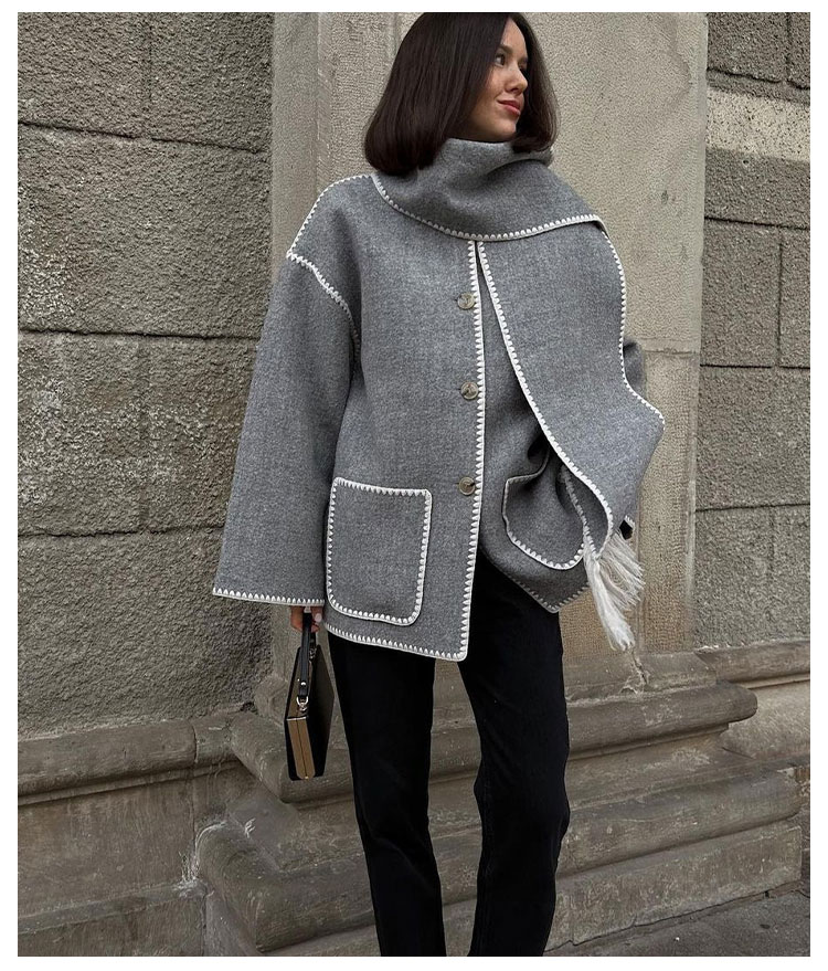 The Most Fashionable Scarf Coat✨50%OFF✨