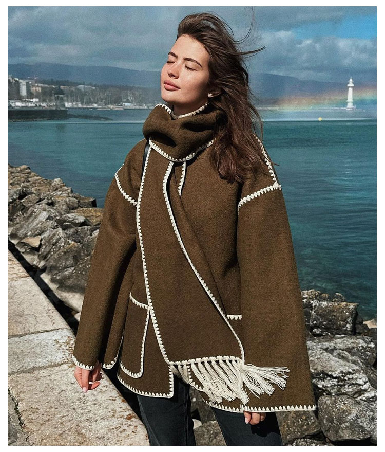 The Most Fashionable Scarf Coat✨50%OFF✨