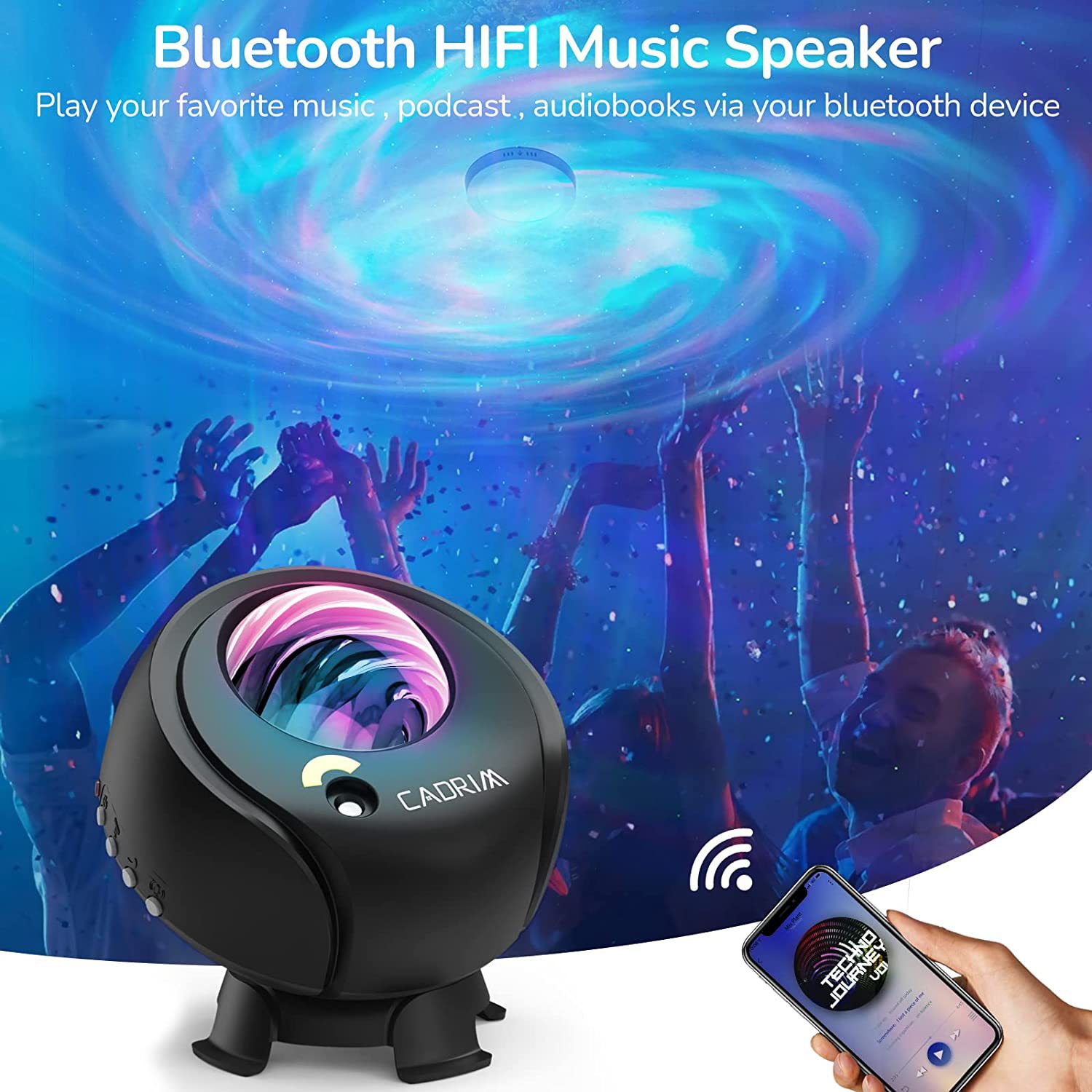 Bluetooth starry sky light