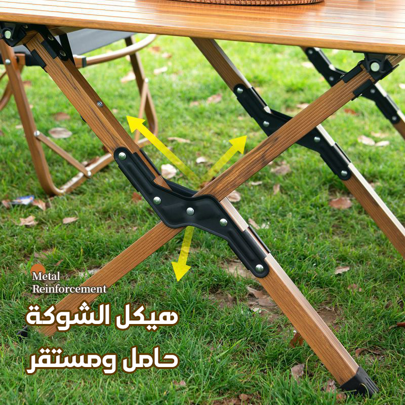 Carbon Steel Camping Folding Table