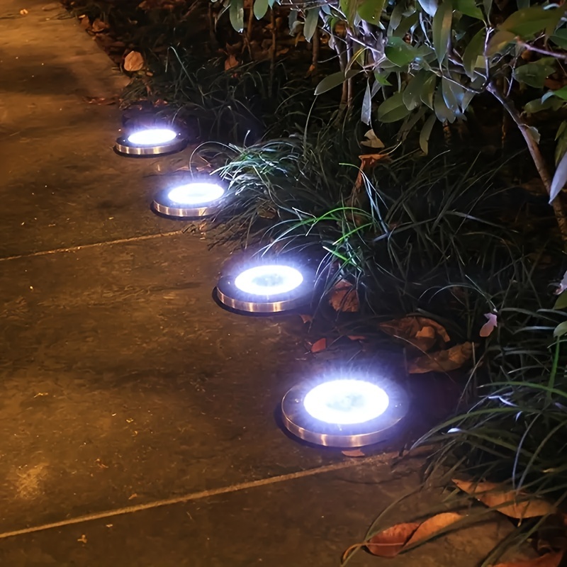 8pcs-Waterproof Garden Path Deck Light