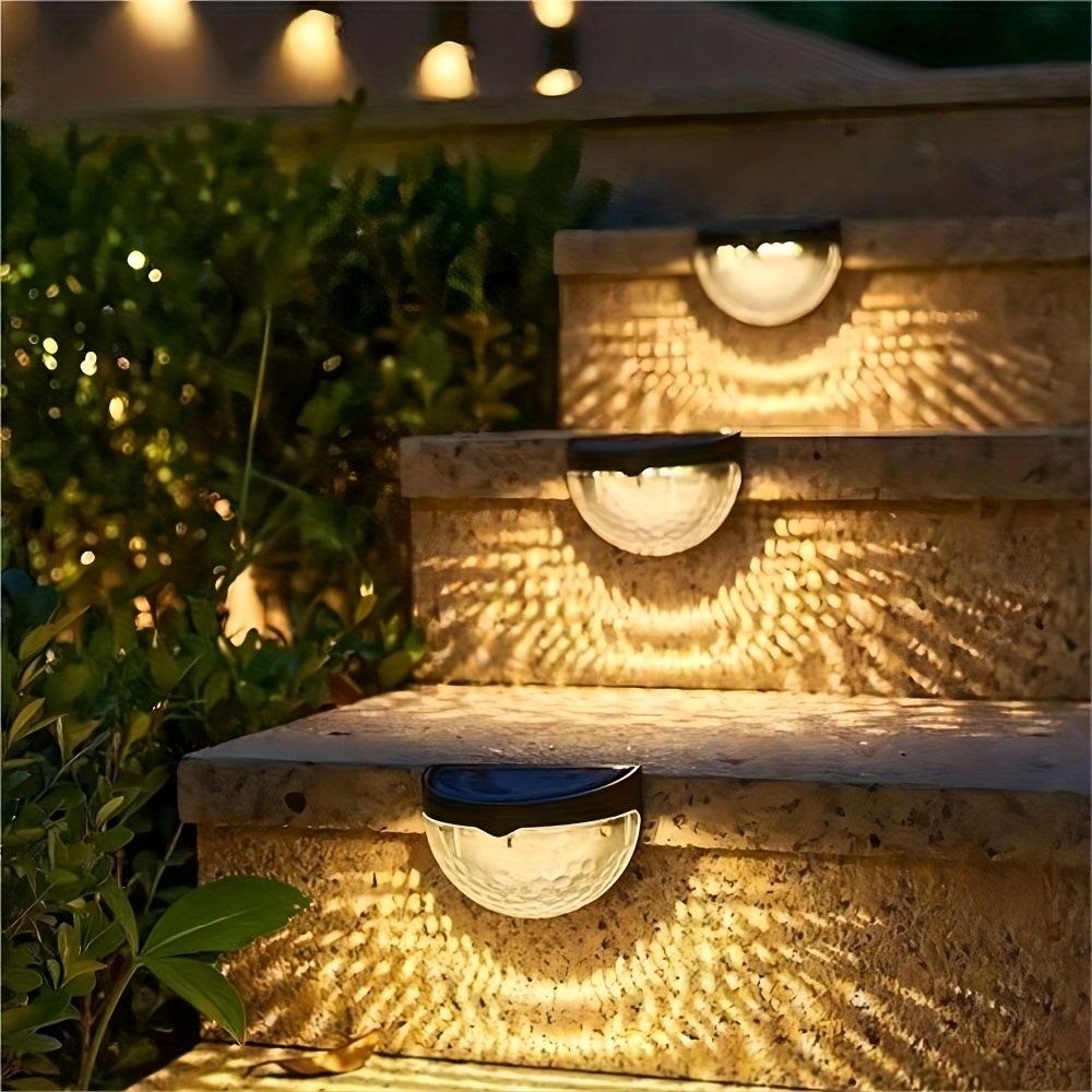 6 Packs Solar Fence Lights