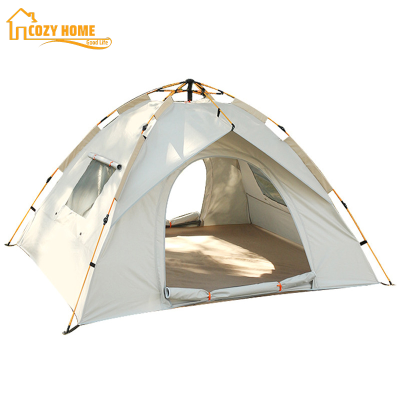 Outdoor portable fully automatic camping tent