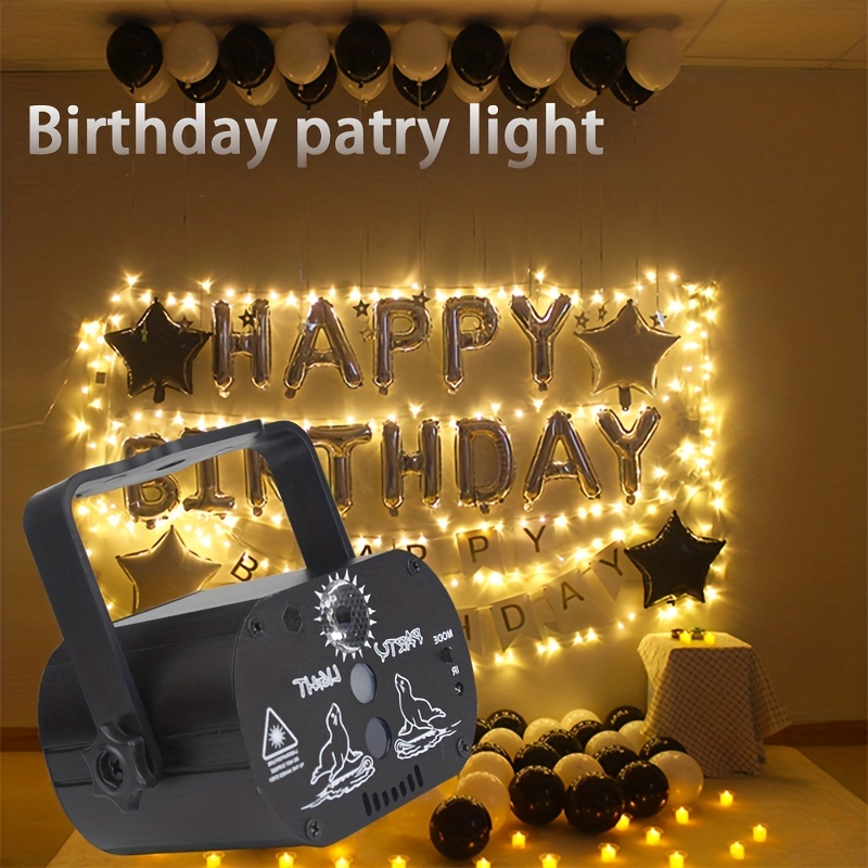 Birthday Party Atmosphere Living Room Light