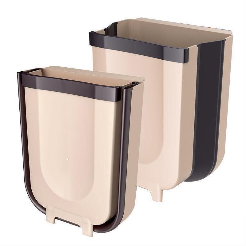 European Kitchen wall-mounted folding trash can