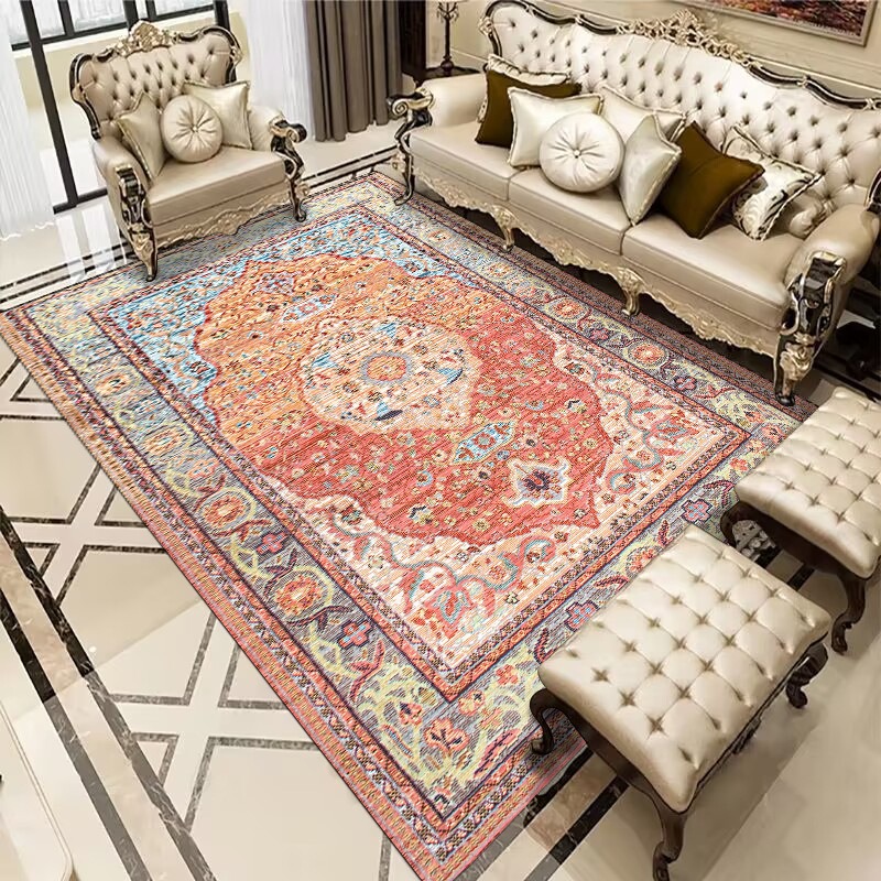 2*3 meters Persian-style printed luxurious carpet