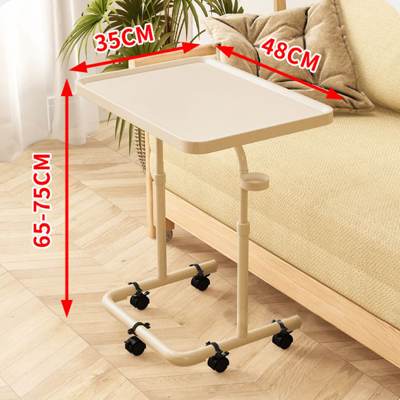 Ins style mobile lift Tilting small desk