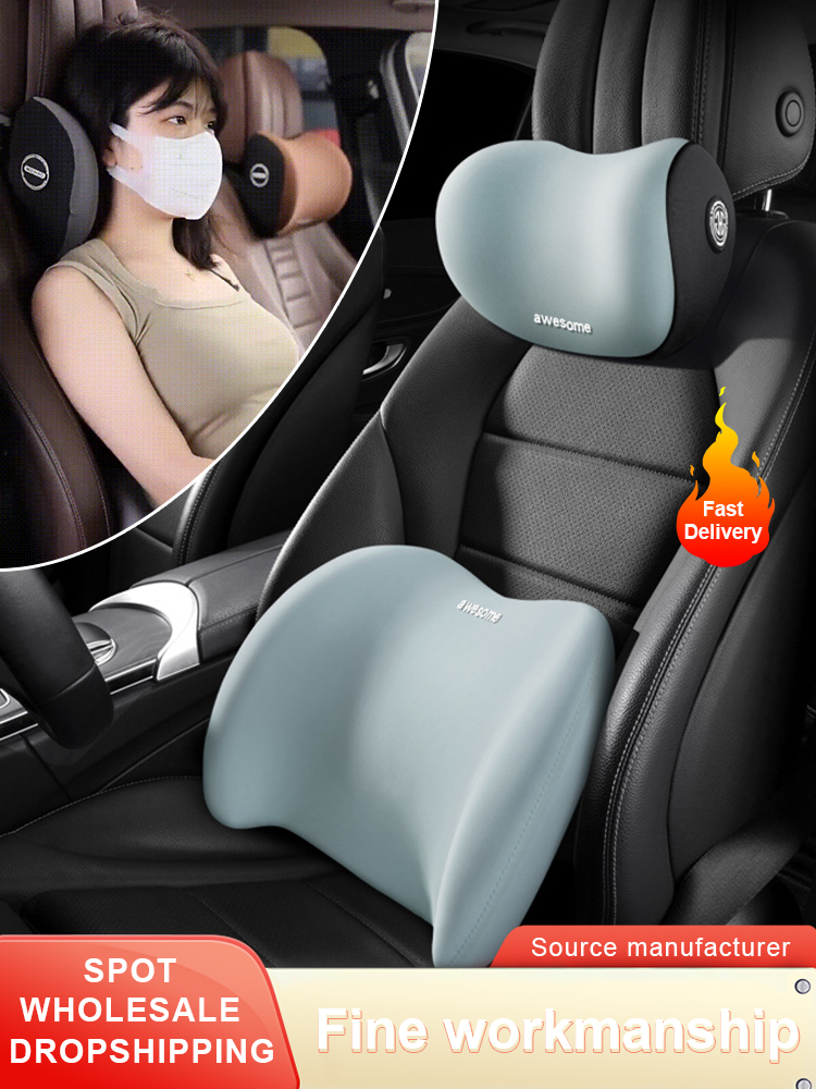 Memory foam headrests and cushions - for use in cars