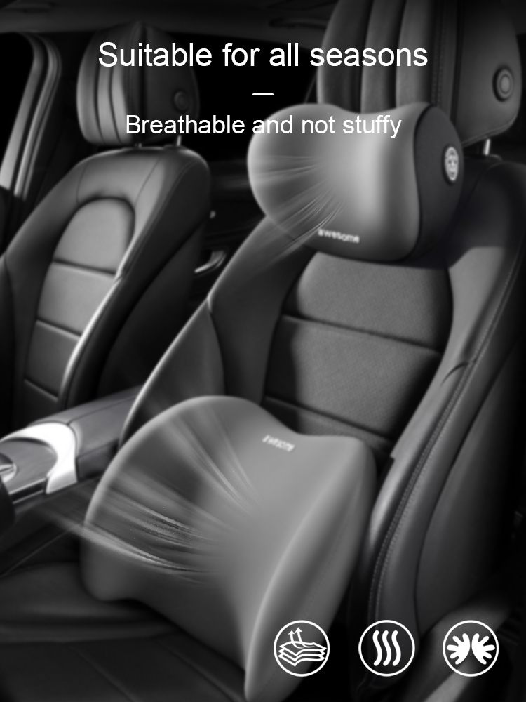 Memory foam headrests and cushions - for use in cars