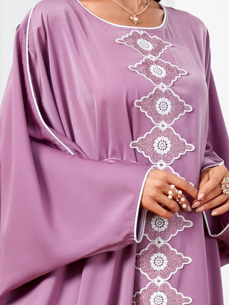 Women's Elegant Solid Color Kaftan