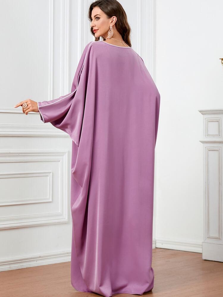 Women's Elegant Solid Color Kaftan