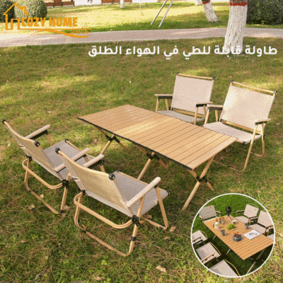 Carbon Steel Camping Folding Table
