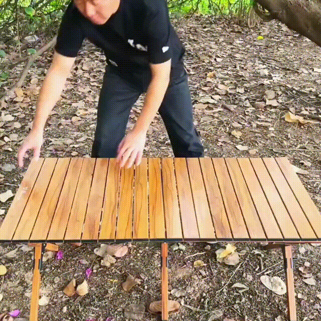 Carbon Steel Camping Folding Table