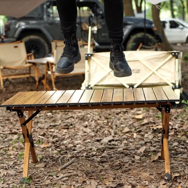 Carbon Steel Camping Folding Table