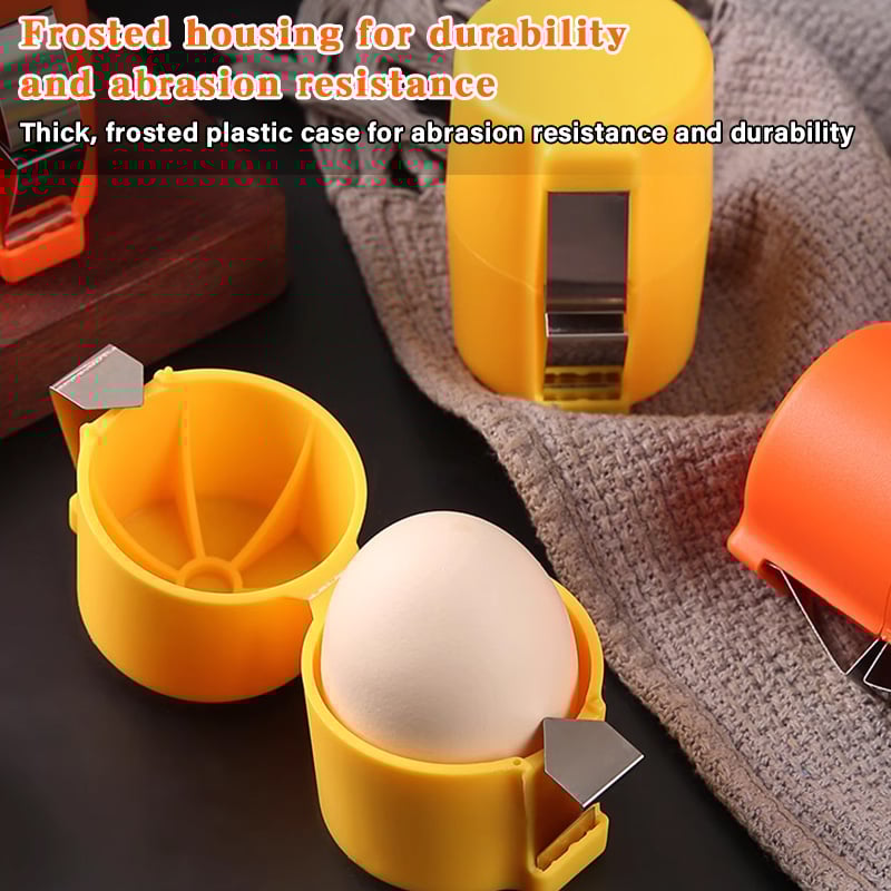 🔥Efficient Egg Cracking Tool, Handy Egg Separator