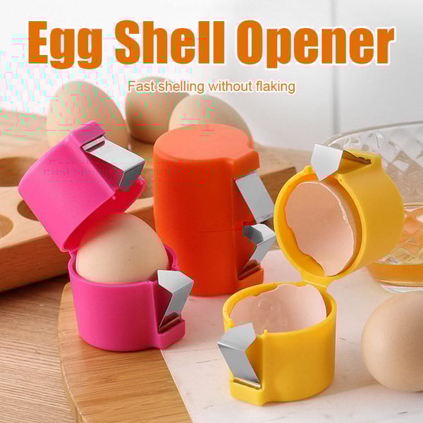 🔥Efficient Egg Cracking Tool, Handy Egg Separator