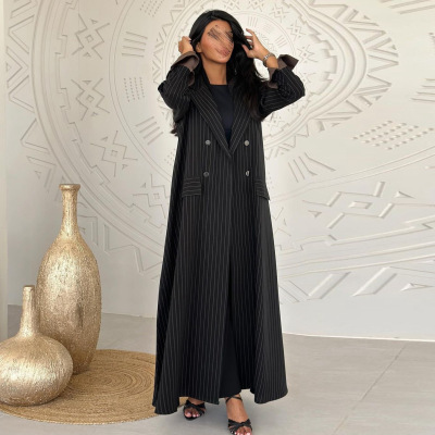 Elegant long skirt commute jacket