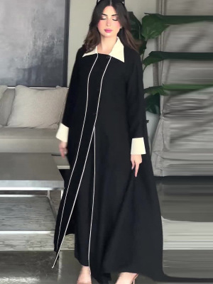 2025 new autumn and winter ladies British style retro jacket mid -length model