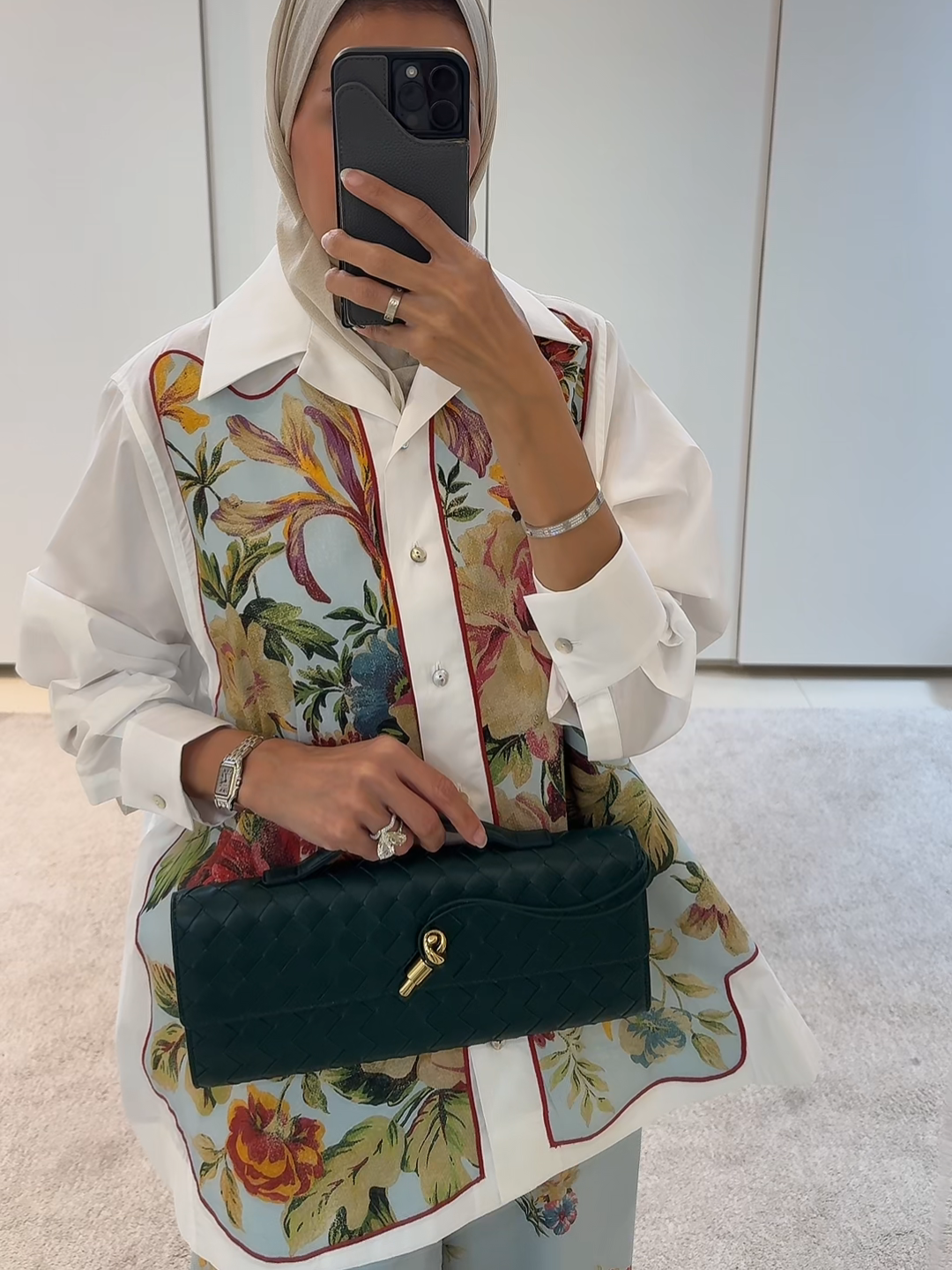 Casual commuter versatile printed two-piece set