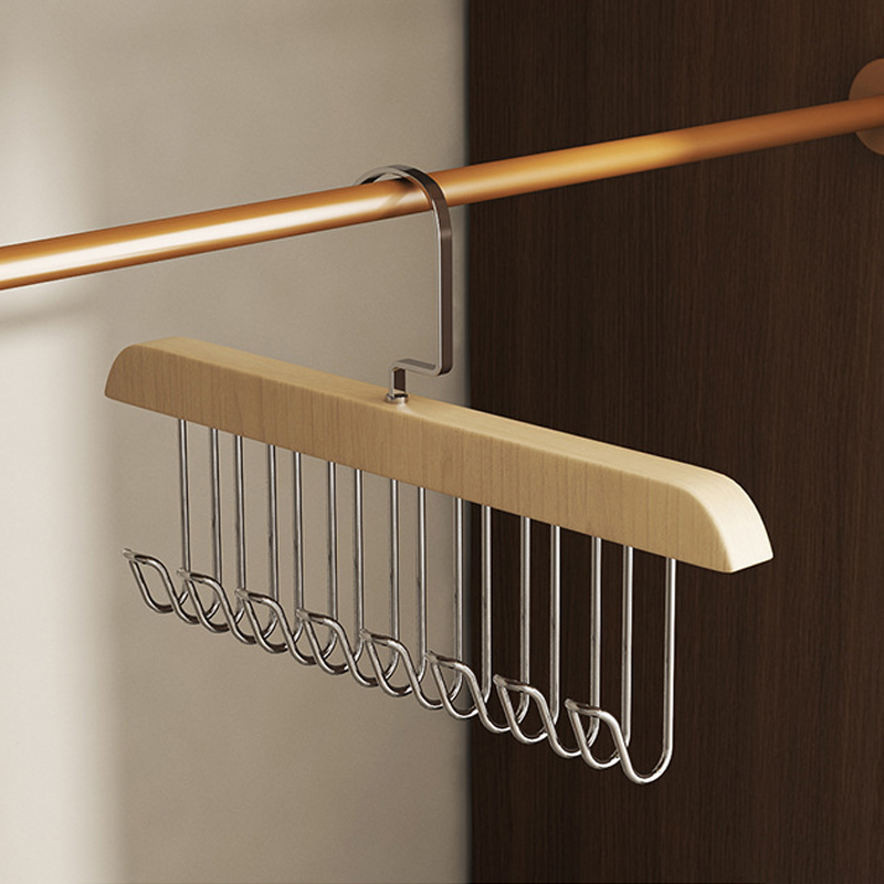 Multi-purpose hook coat rack